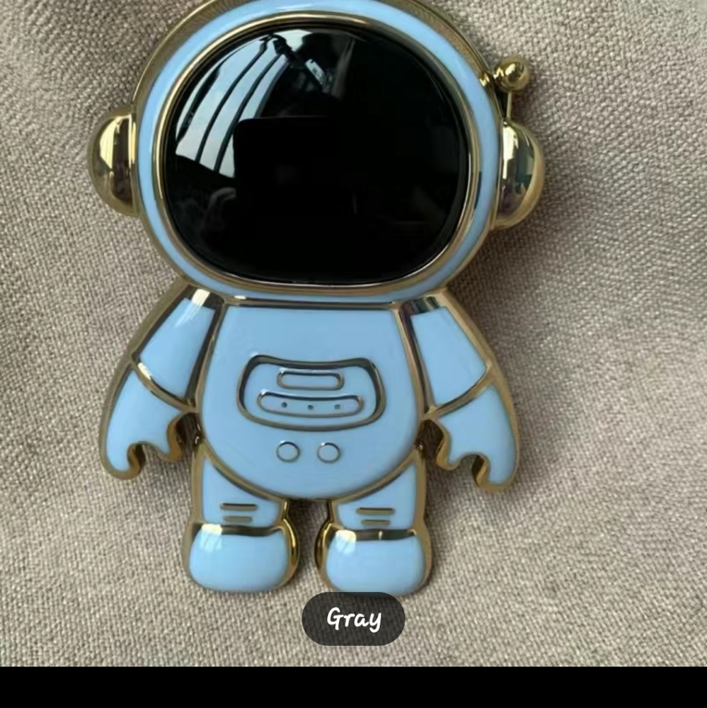 Glittery Astronaut phone holder